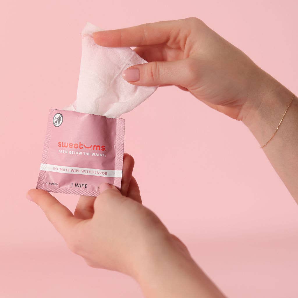 Grape Flavored Intimate Feminine Wipes Beauty Christmas