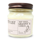 On The Naughty List, Where I Belong, Ho Ho Ho - Funny White Elephant Gift - 8oz Soy Wax Candle - VALGINA.com