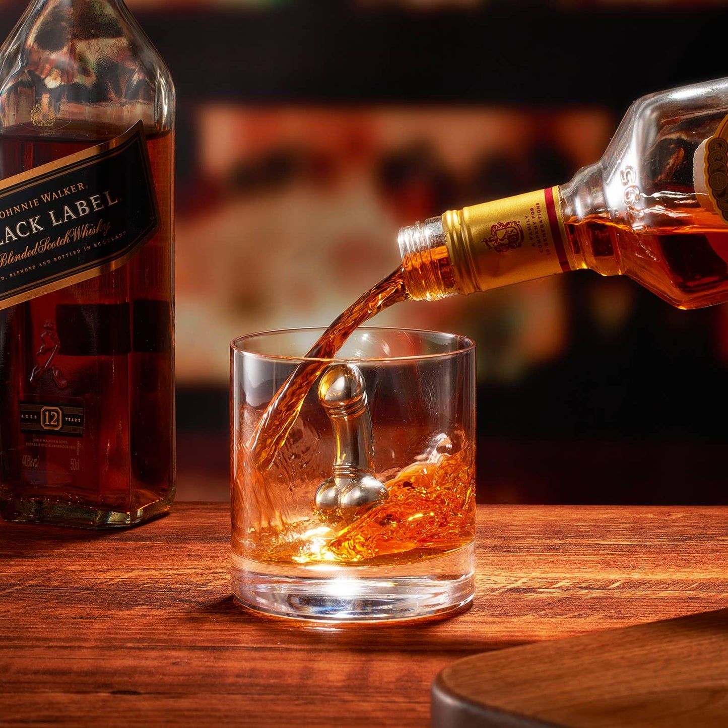 Wine or Whiskey Chiller Pecker - Funny Cocktail Gift
