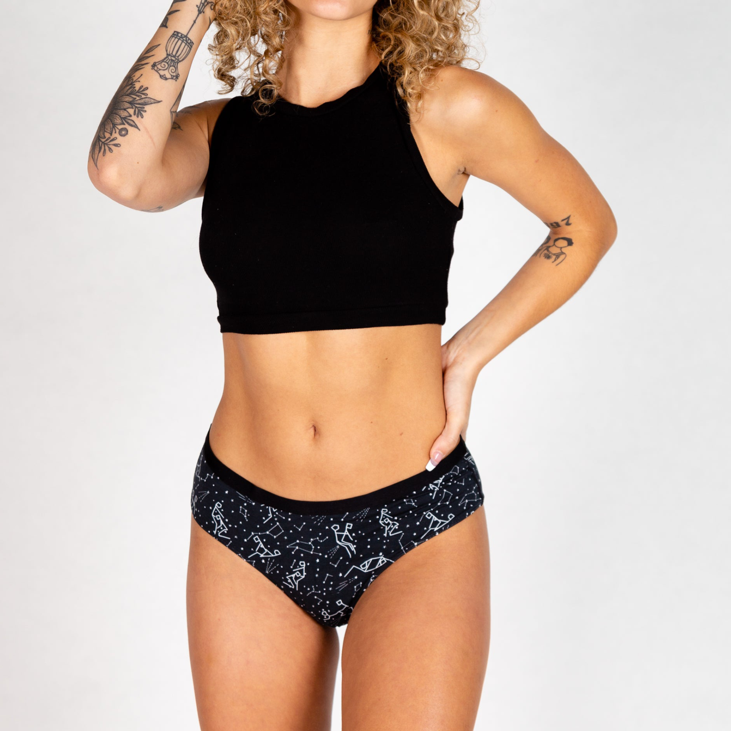 The Big Bang | Glow In The Dark Constellation Cheeky Underwear - VALGINA.com