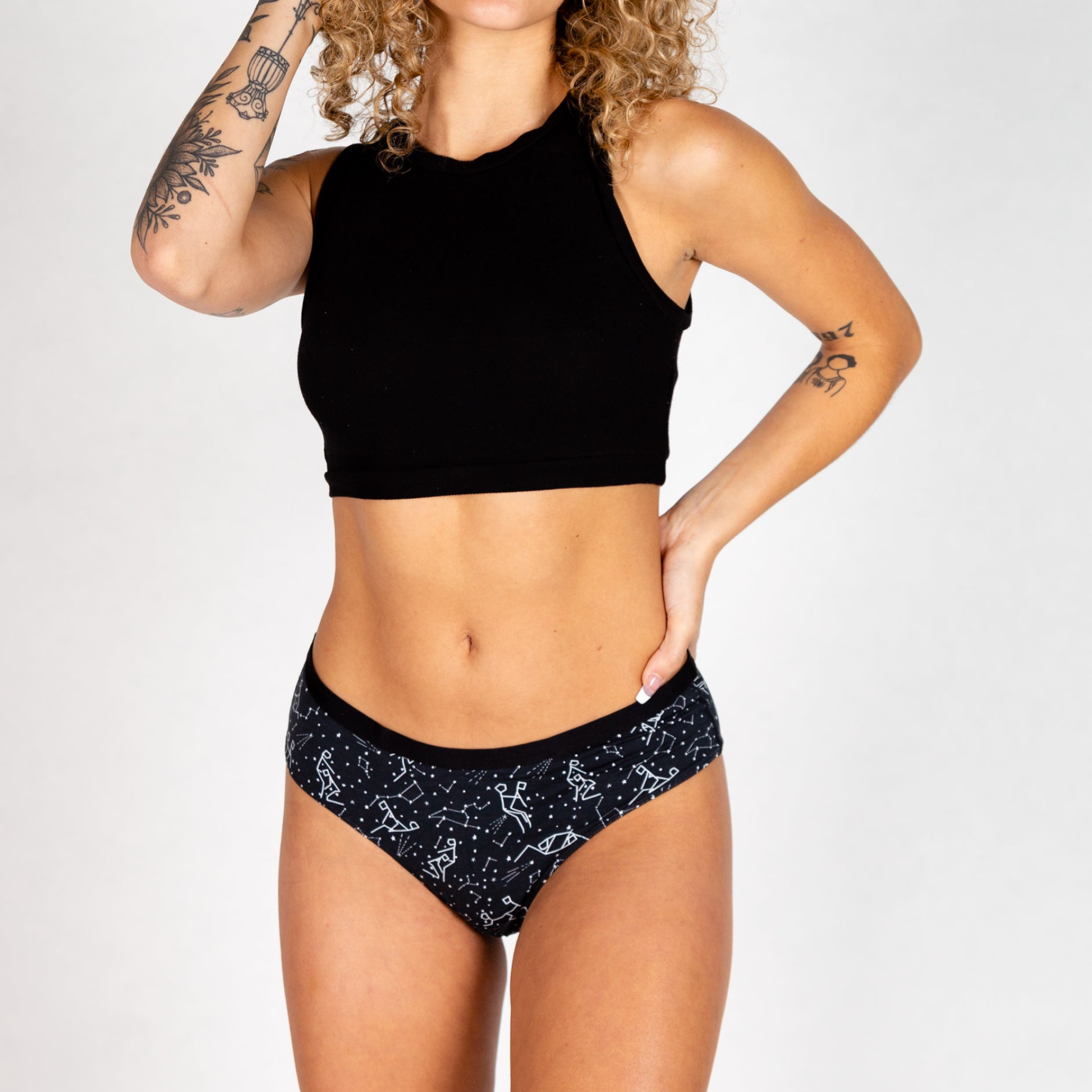 The Big Bang | Glow In The Dark Constellation Cheeky Underwear - VALGINA.com