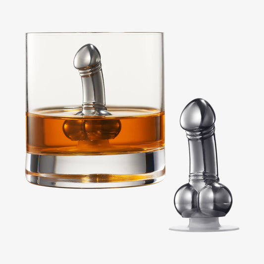 Wine or Whiskey Chiller Pecker - Funny Cocktail Gift