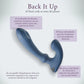 Back It Up - Tapping Vibrating Rechargeable Plug - 3 LEFT! - VALGINA.com