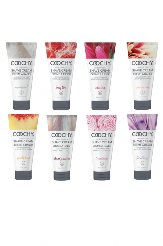 COOCHY Flight - Shave Cream Variety 8 Pack - NEW!