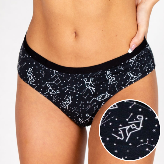 The Big Bang | Glow In The Dark Constellation Cheeky Underwear - VALGINA.com