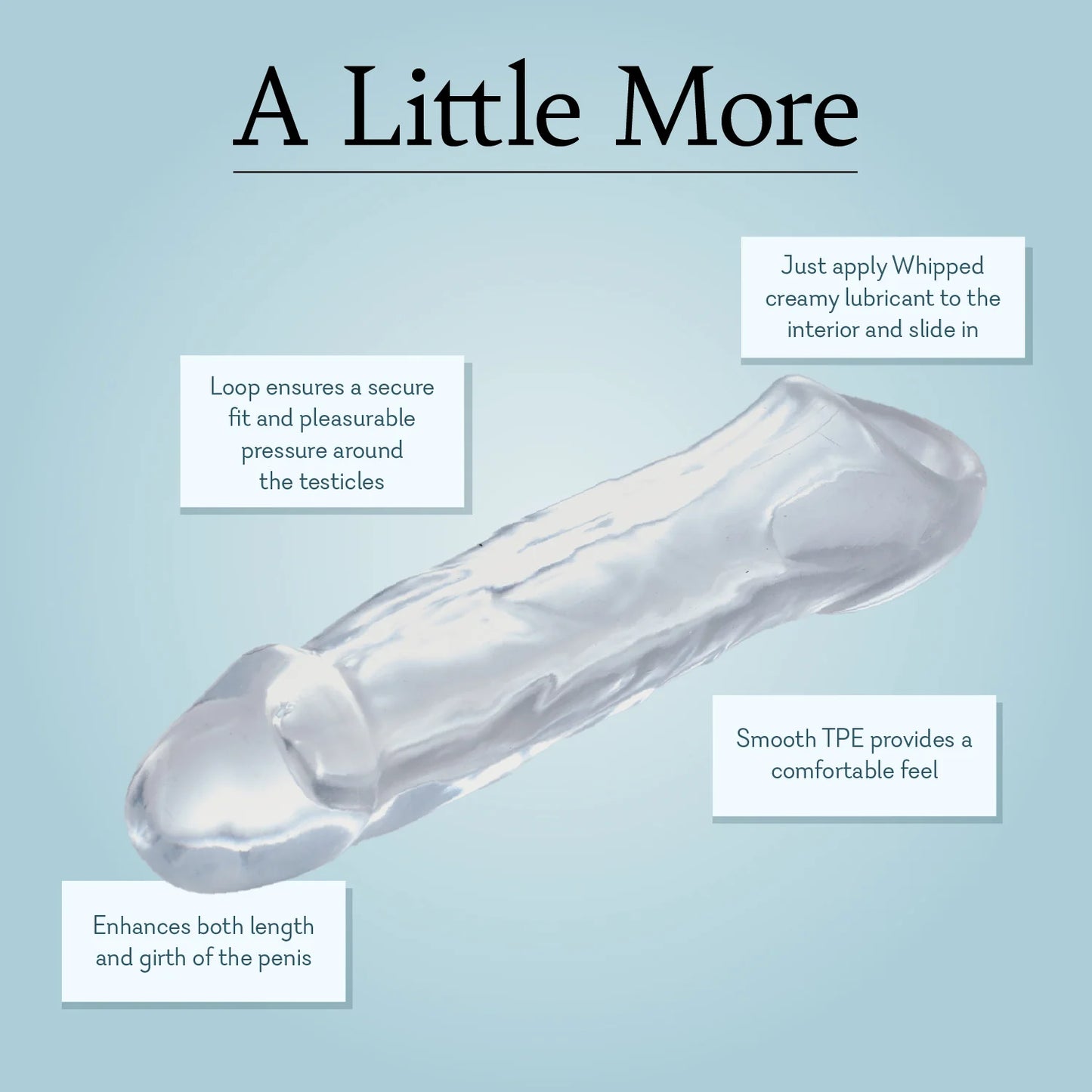 A Little More 5.5" - IN STOCK - 21 LEFT! - Pure Romance
