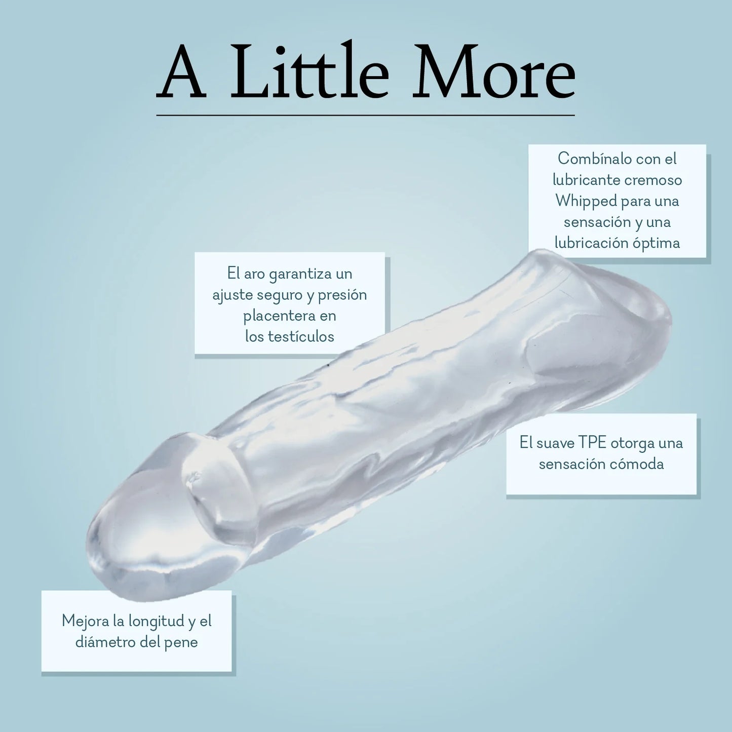 A Little More 5.5" - IN STOCK - 21 LEFT! - Pure Romance
