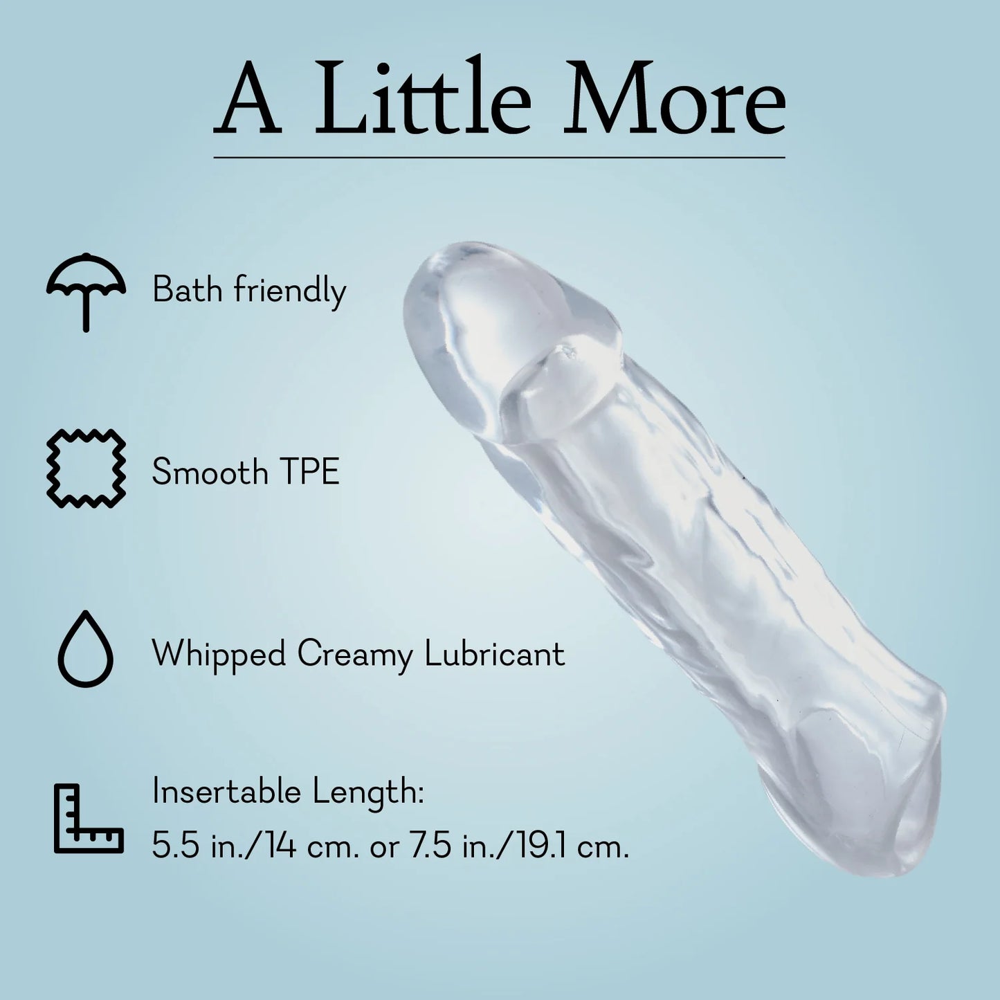 A Little More 5.5" - IN STOCK - 21 LEFT! - Pure Romance