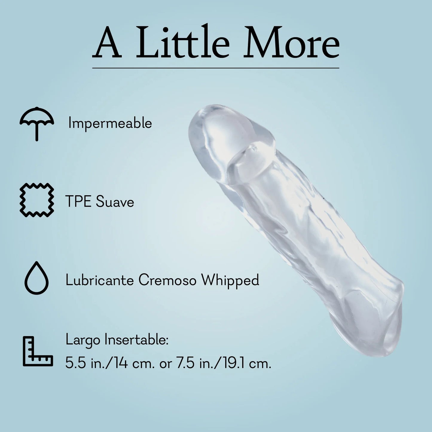 A Little More 5.5" - IN STOCK - 21 LEFT! - Pure Romance