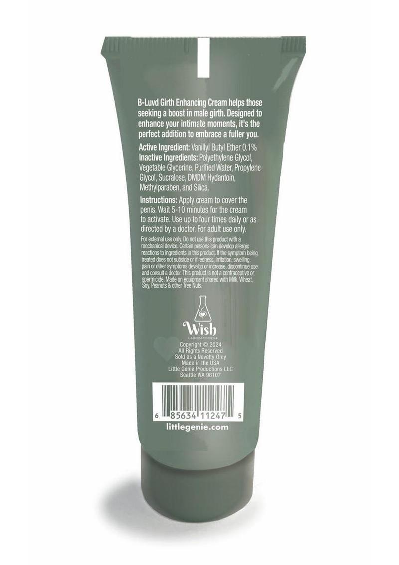 Girth Enhancing Cream - B-Luvd 2oz - VALGINA.com