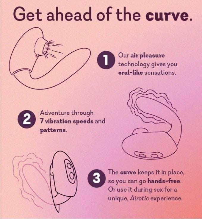 Adventurer Curve - BEST SELLER! - IN STOCK - 49 LEFT! - Pure Romance