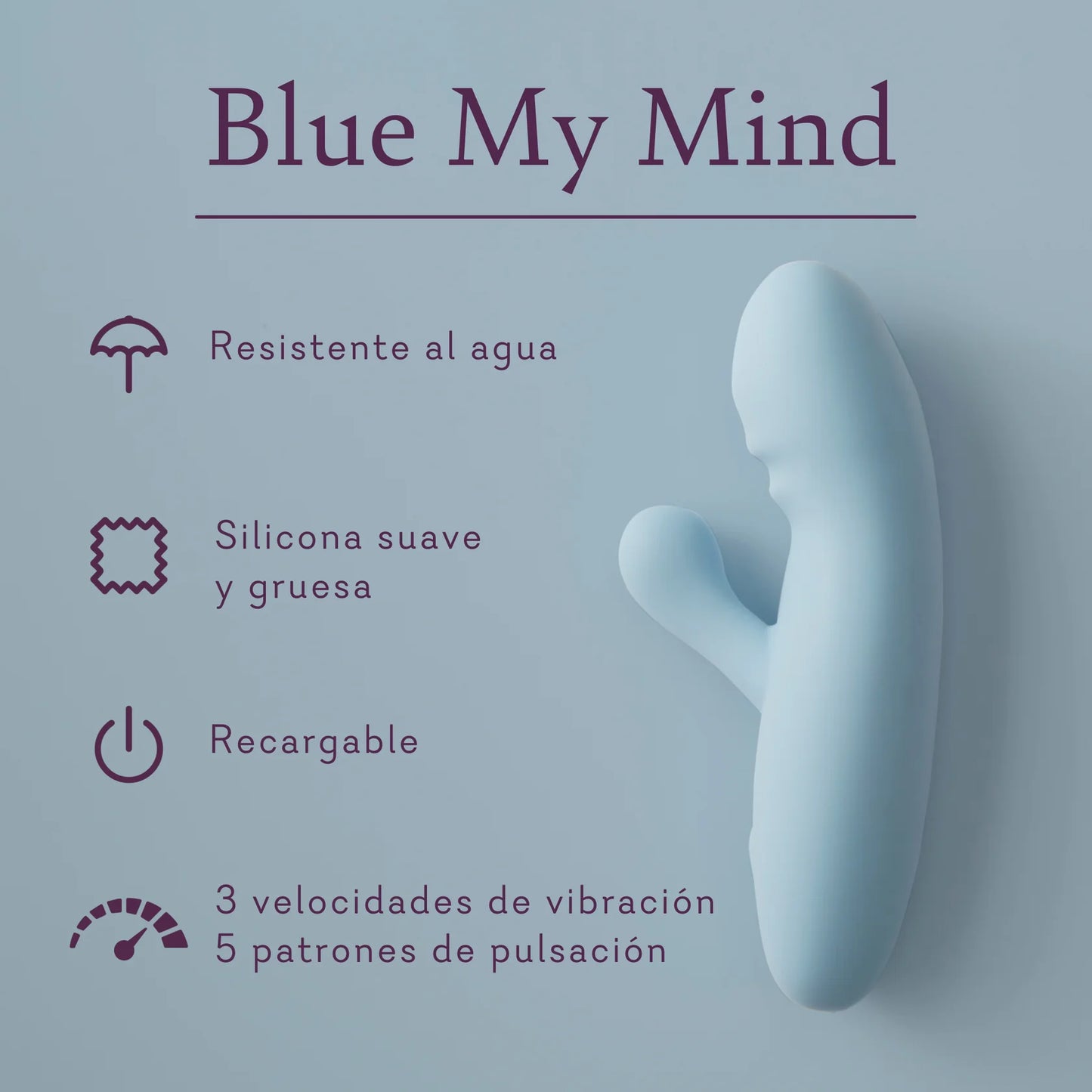 Blue My Mind - Real Feel Technology! - IN STOCK - 19 LEFT! - Pure Romance