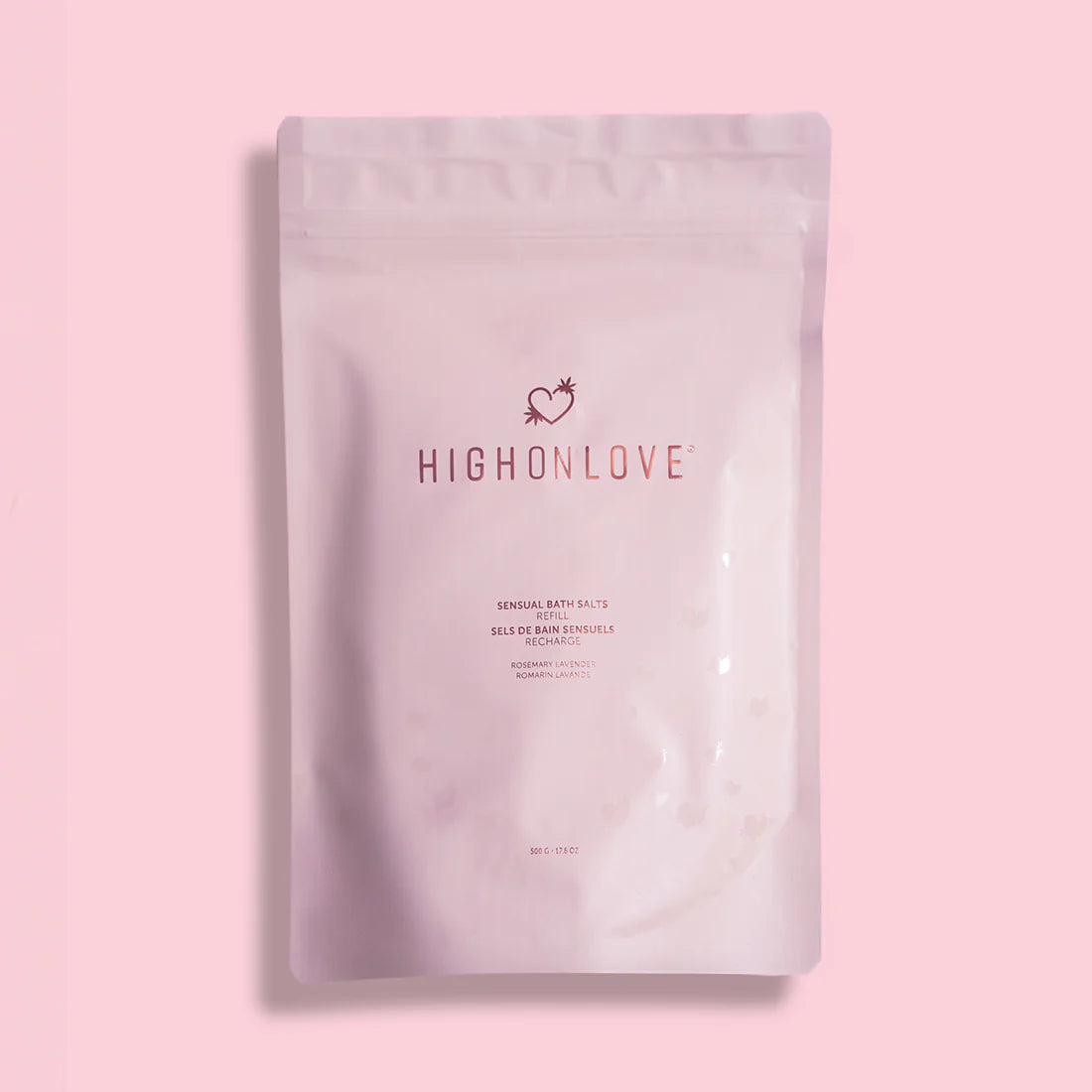 Hemp Bath Salts - Luxurious Rose & Lavender Soak with Hemp Seed Oil - NEW! www.VALGINA.com 