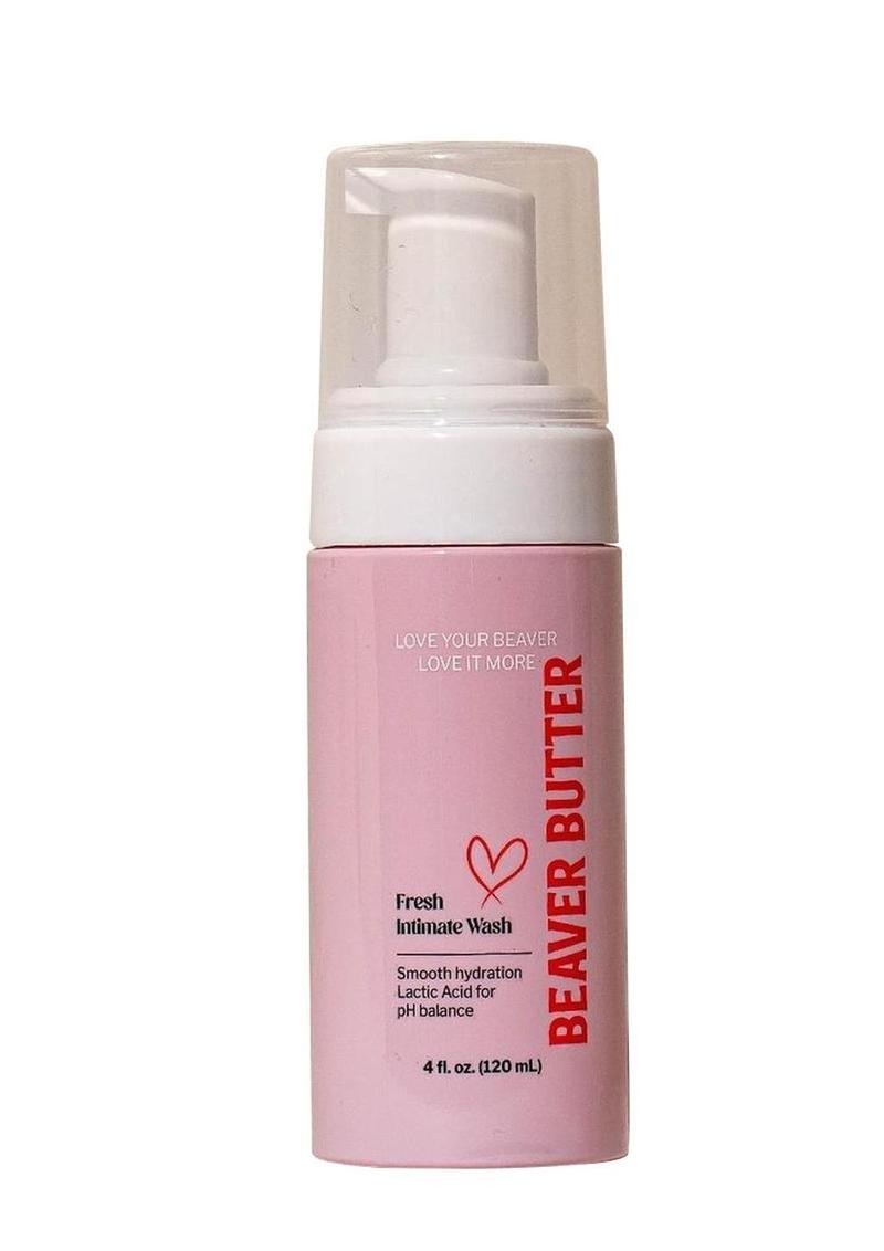 Beaver Butter pH friendly intimate wash ingredient label