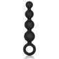 Beginner anal beads www.VALGINA.com Calexotics Silicone Booty Beads - Black