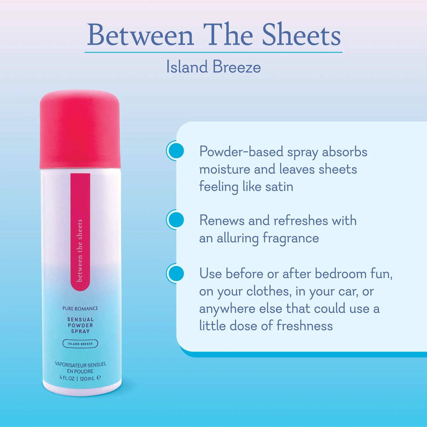 Between the Sheets - Island Breeze - IN STOCK - 6 LEFT! - Pure Romance