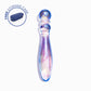 Biird Cecii beaded borosilicate glass dildo - ValGina.com