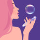 Biird Cecii beaded glass dildo with packaging - ValGina.com
