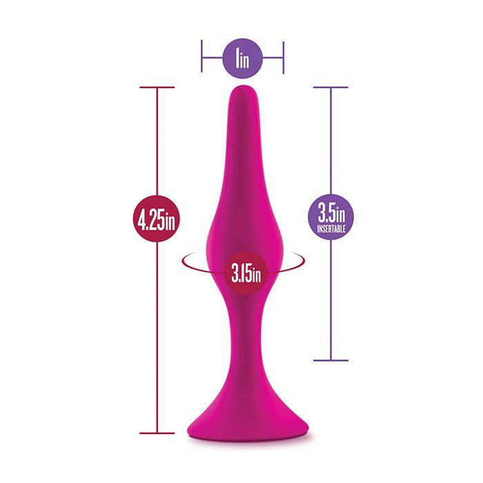 Itsy Bitsy Luxe Beginner Plug - Small Pink