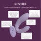 C-VIBE - Remote Controlled Couples Toy - Real Feel Technology - 6 LEFT! - VALGINA.com