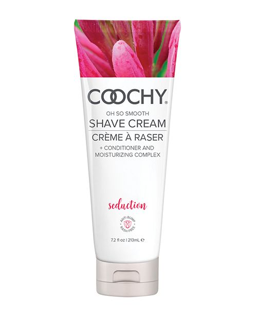 COOCHY Shave Cream - Seduction, Honeysuckle & Citrus - 7.2 oz, 3.4 oz or .5 oz www.VALGINA.com best shave cream of all time best seller