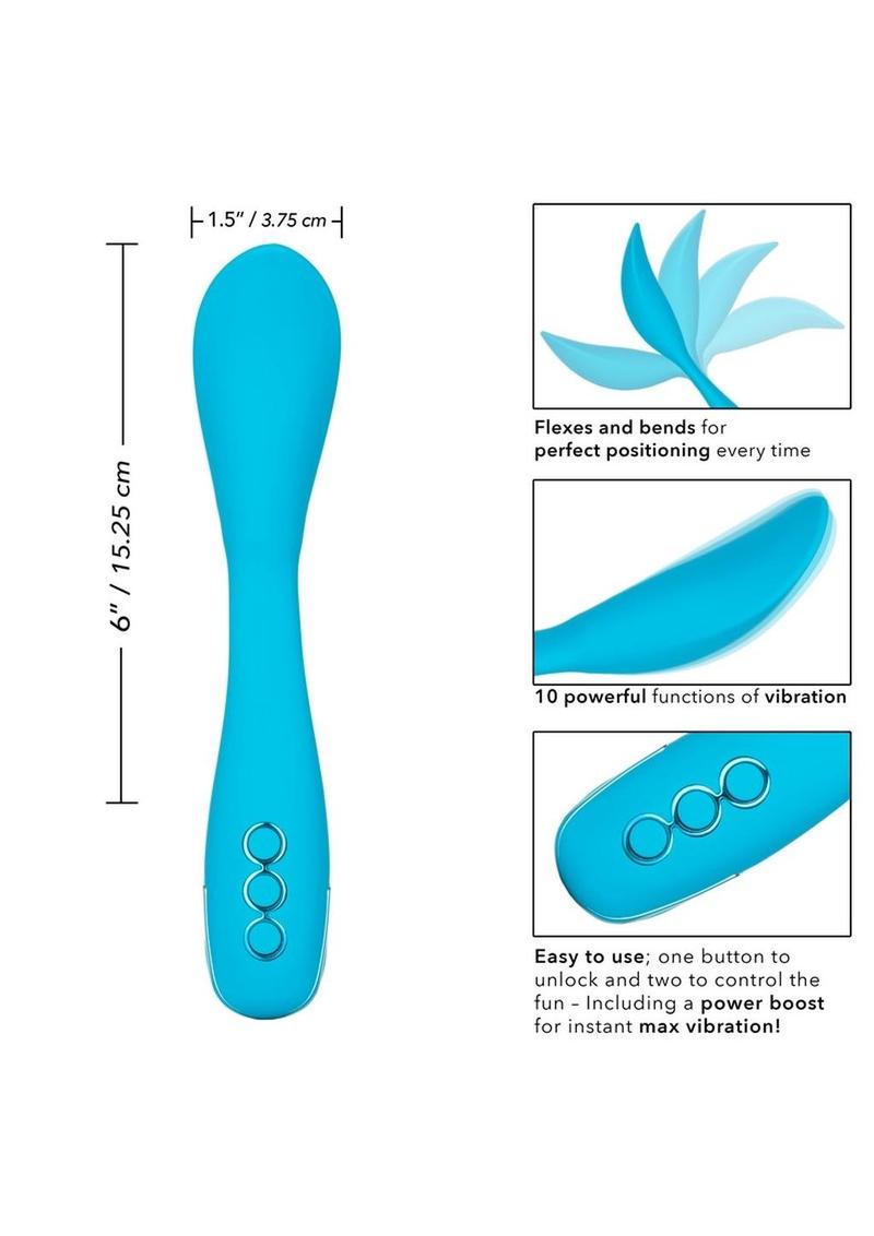 California Dreaming Palm Springs Pleaser - Bendable Bestie CalExotics - Blue