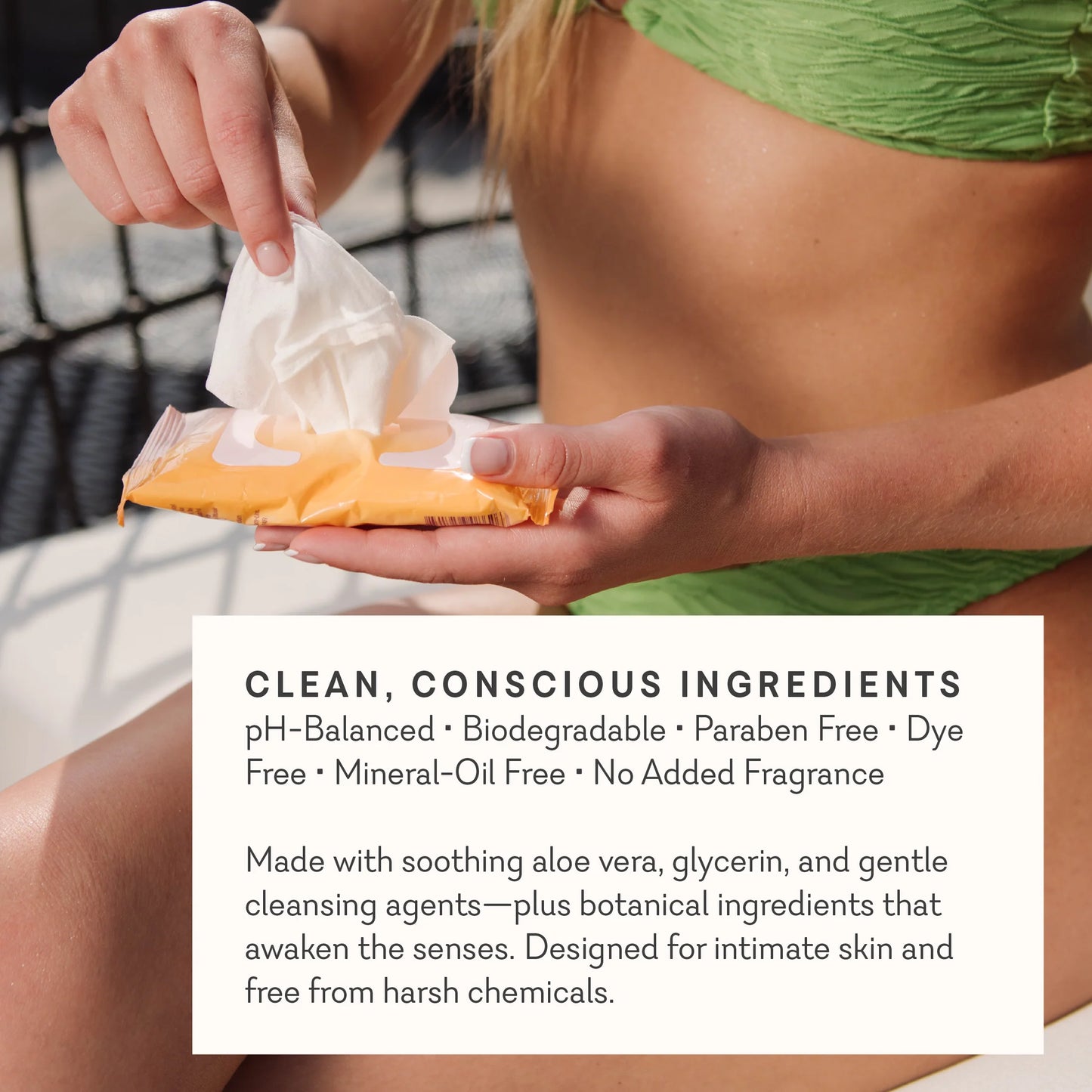 Cleanse with Benefits - PH Balanced Pleasure Wipes - VALGINA.com