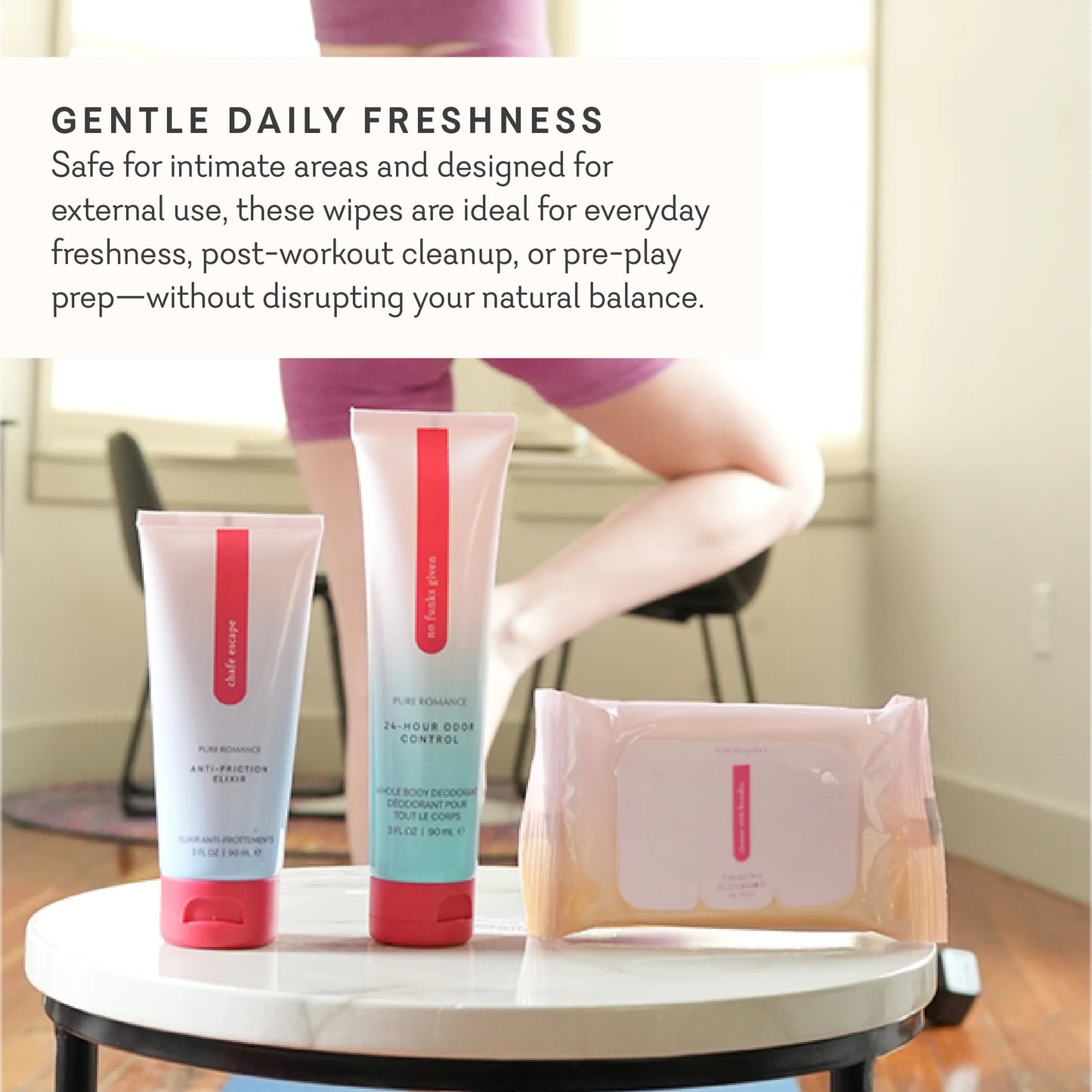 Cleanse with Benefits - PH Balanced Pleasure Wipes - VALGINA.com