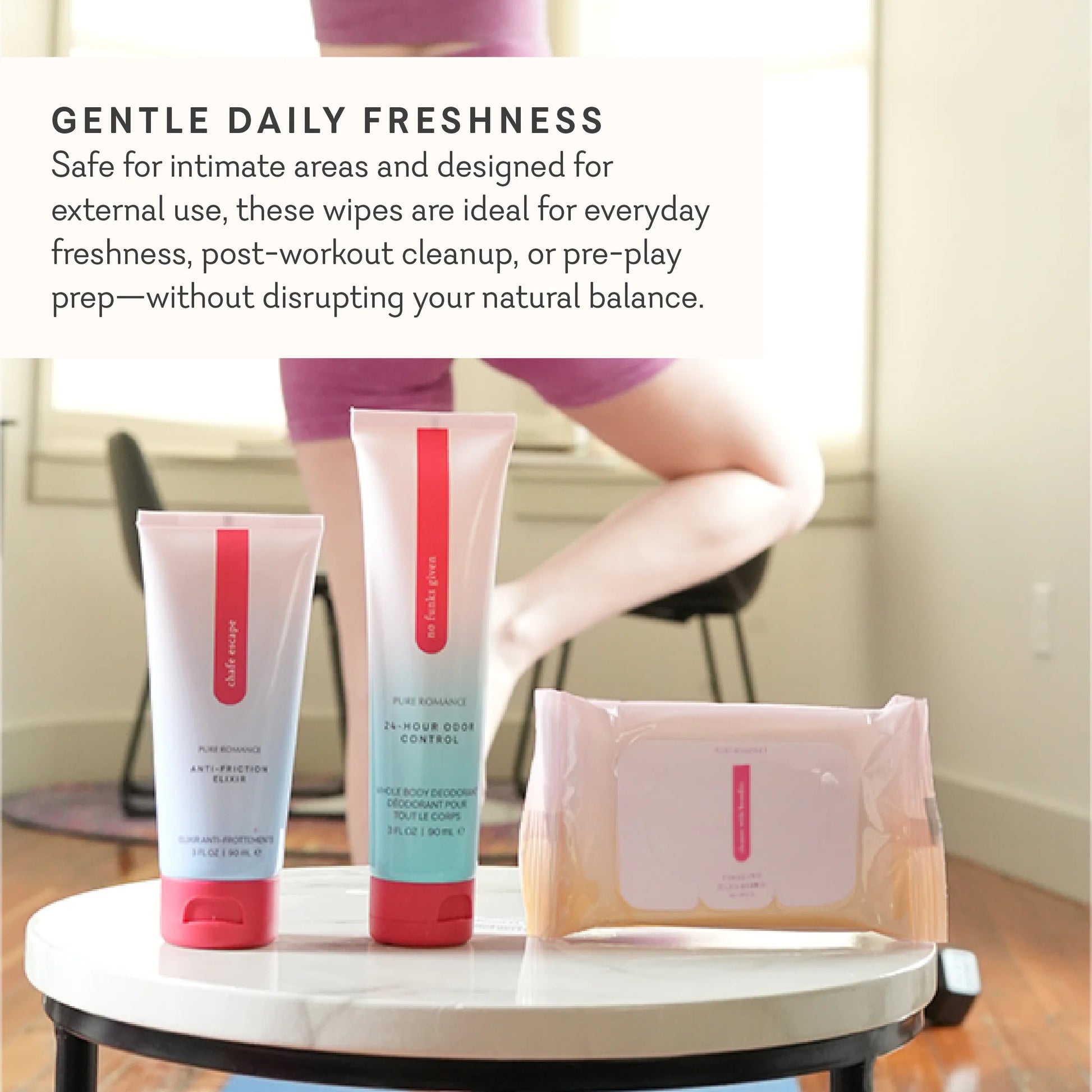 Cleanse with Benefits - PH Balanced Pleasure Wipes - VALGINA.com