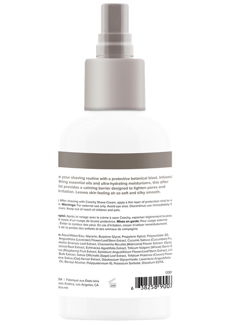 Coochy Rash Rescue soothing aftershave wax mist, 4 oz - ValGina.com