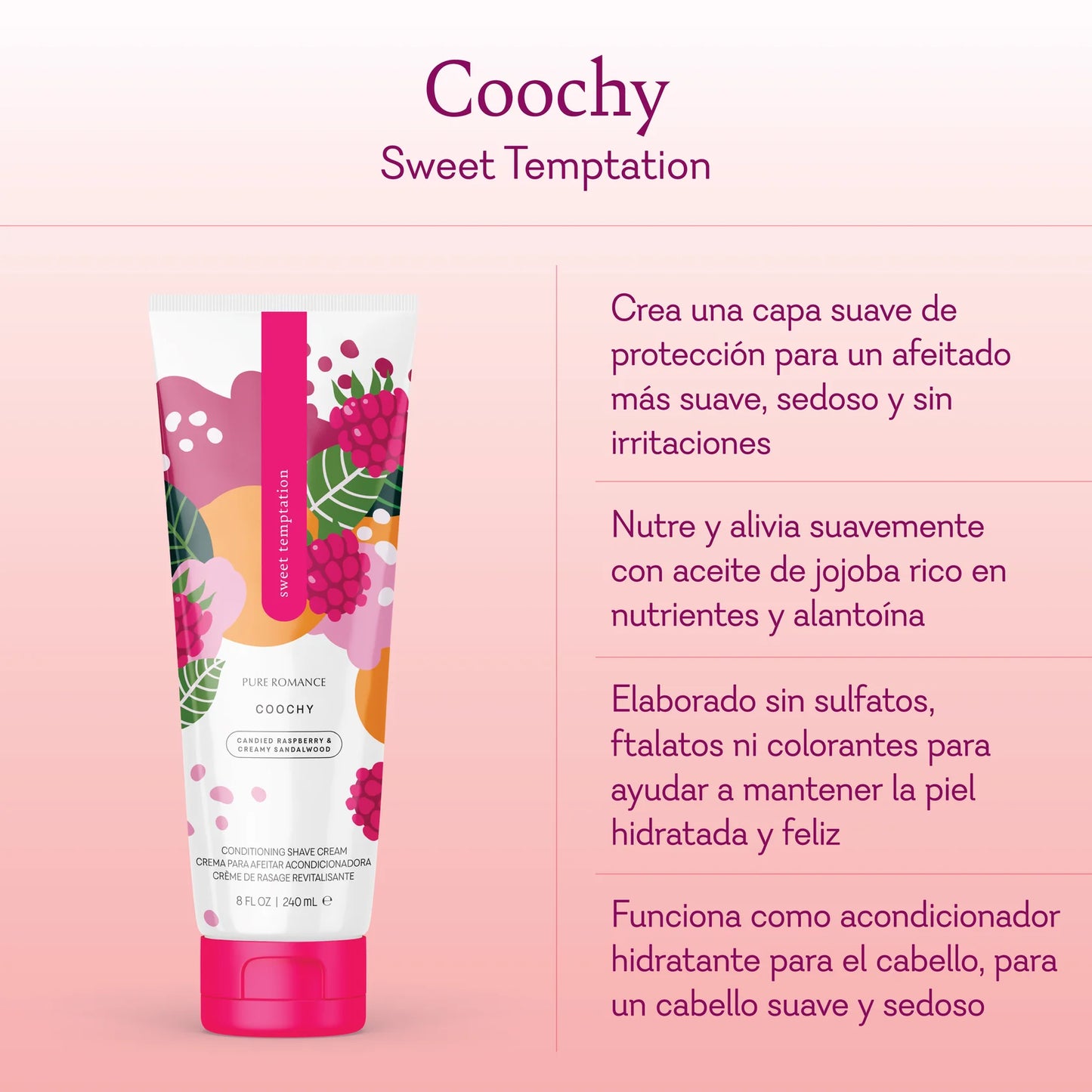 Coochy Vuluxe Shave Cream 4 Pack - Buy 3 get 1 FREE!