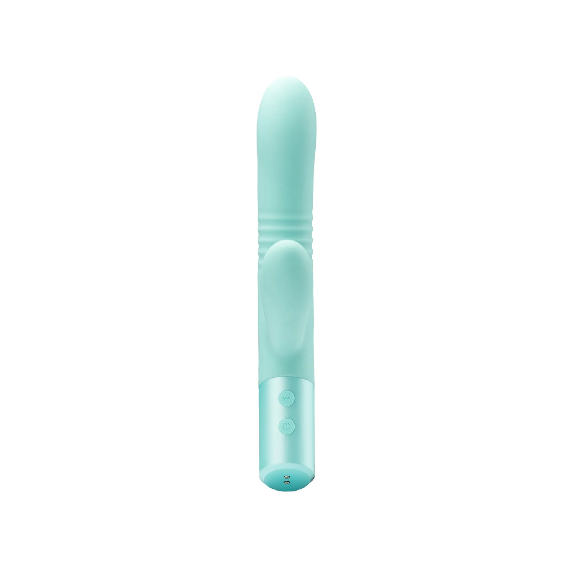 Deep Desire - Real Feel Thrusting Dual Rabbit - Teal or Rose Gold - 16 LEFT! - VALGINA.com