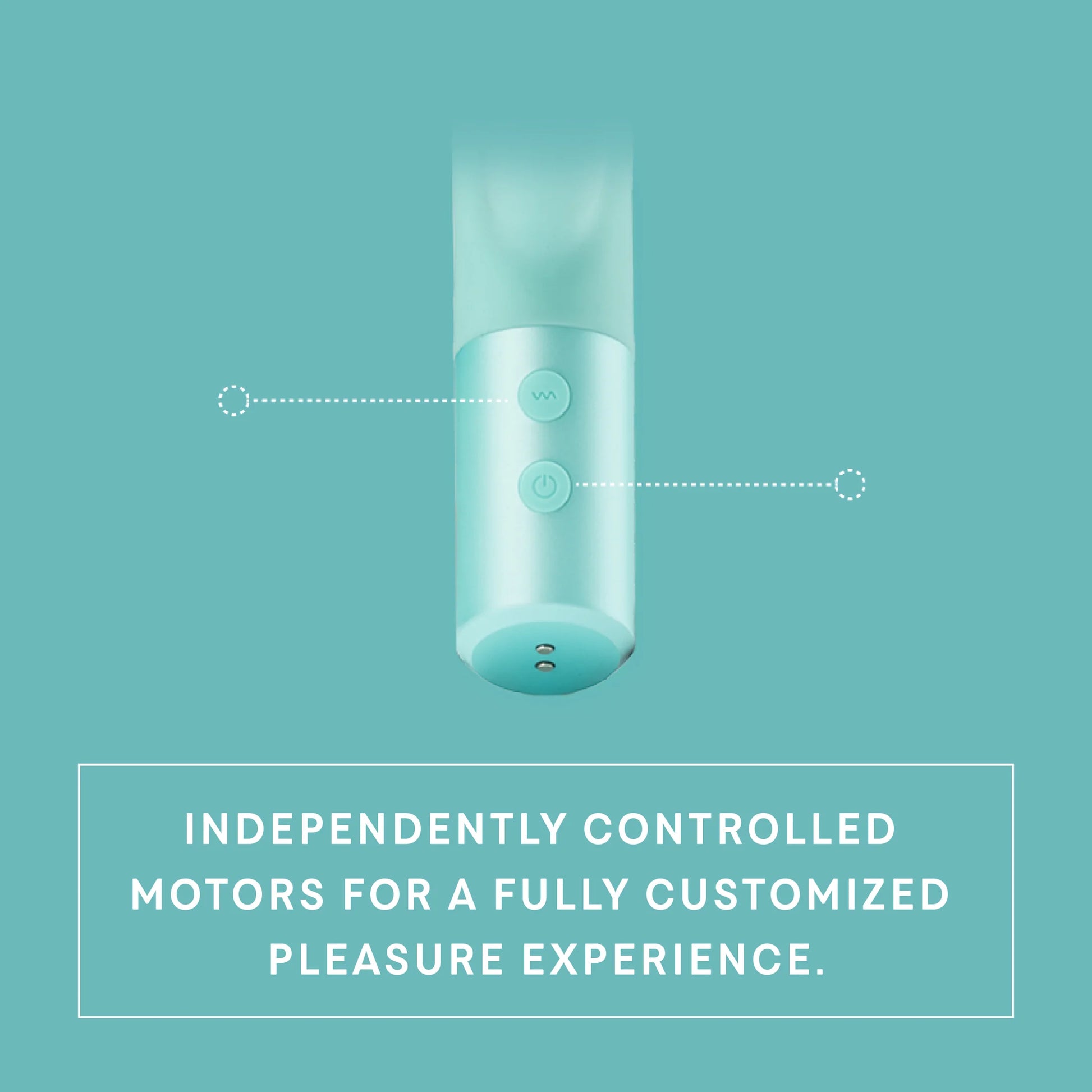 Deep Desire - Real Feel Thrusting Dual Rabbit - Teal or Rose Gold - 16 LEFT! - VALGINA.com