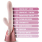 Deep Desire - Real Feel Thrusting Dual Rabbit - Teal or Rose Gold - 16 LEFT! - VALGINA.com