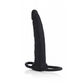 Dual Rider For DP - XS Silicone Black - NEW! - VALGINA.com