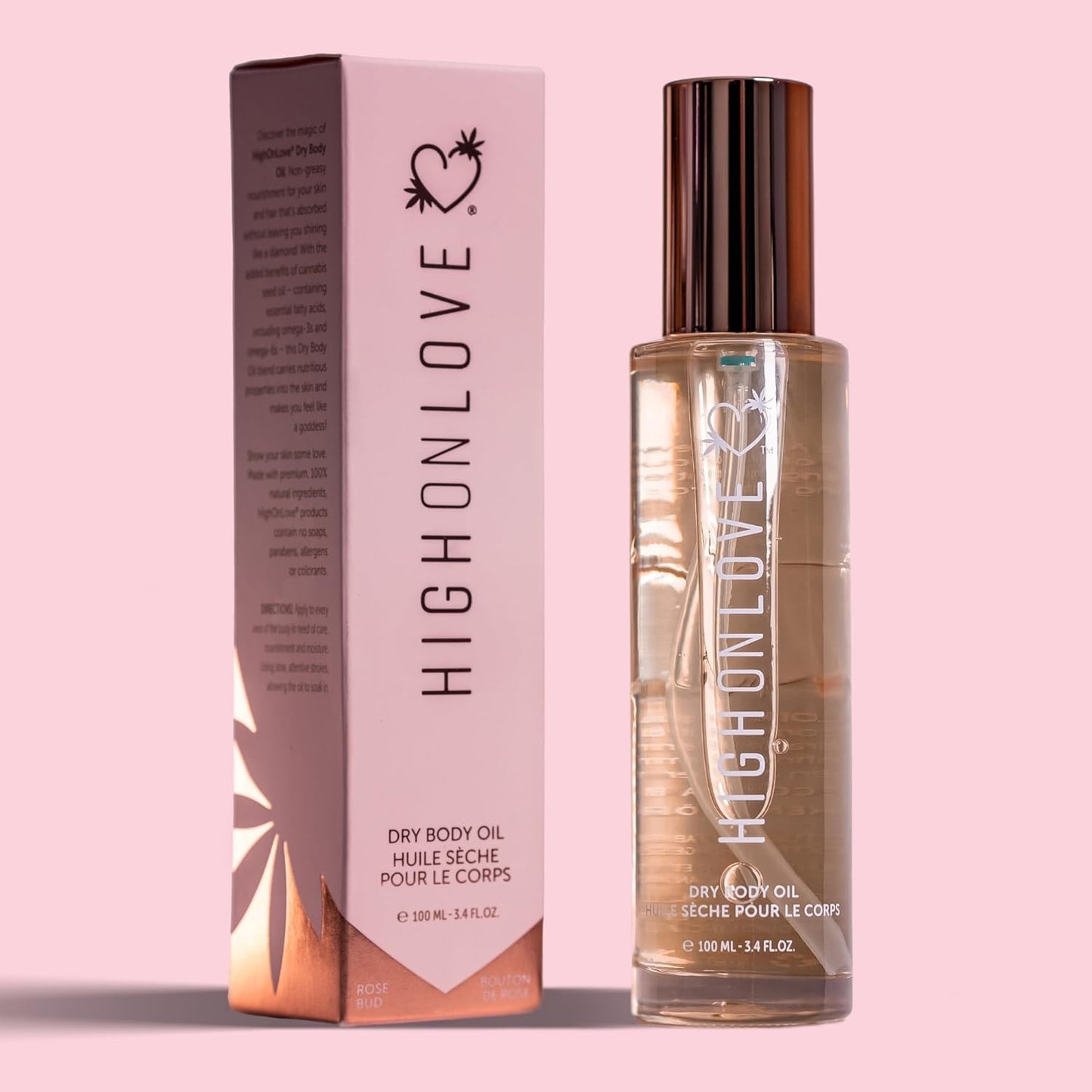Dry Body Oil – Hemp Seed Oil Nourishment & Radiance - NEW! HighOnLove www.VALGINA.com  