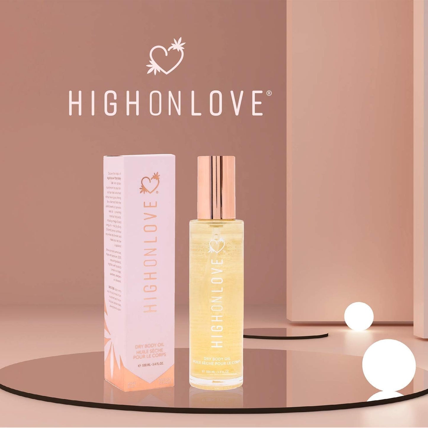 Dry Body Oil – Hemp Seed Oil Nourishment & Radiance - NEW! HighOnLove www.VALGINA.com  