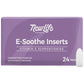 eSoothe vitamin E suppositories 24 pack hormone free moisture support from VALGINA.com