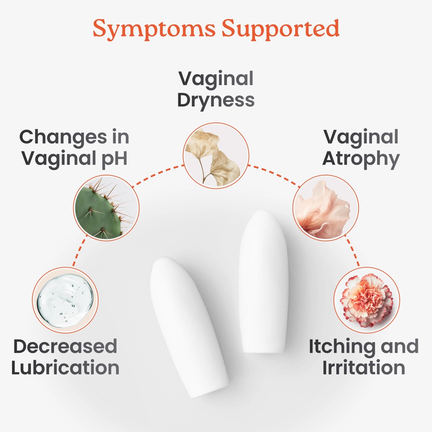 eSoothe individual vitamin E suppositories with 38 IU natural vitamin E