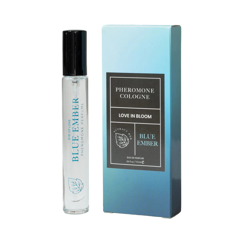 Eye of Love Bloom Attract Her Blue Ember pheromone parfum 0.34 oz
