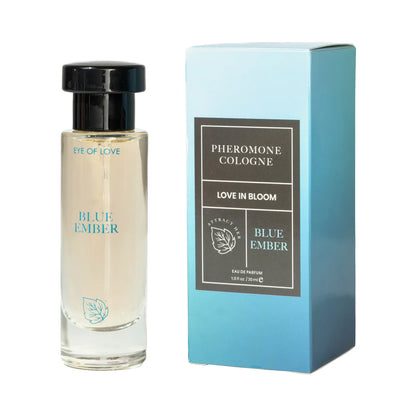 Eye of Love Bloom Attract Her Blue Ember pheromone parfum 1 oz