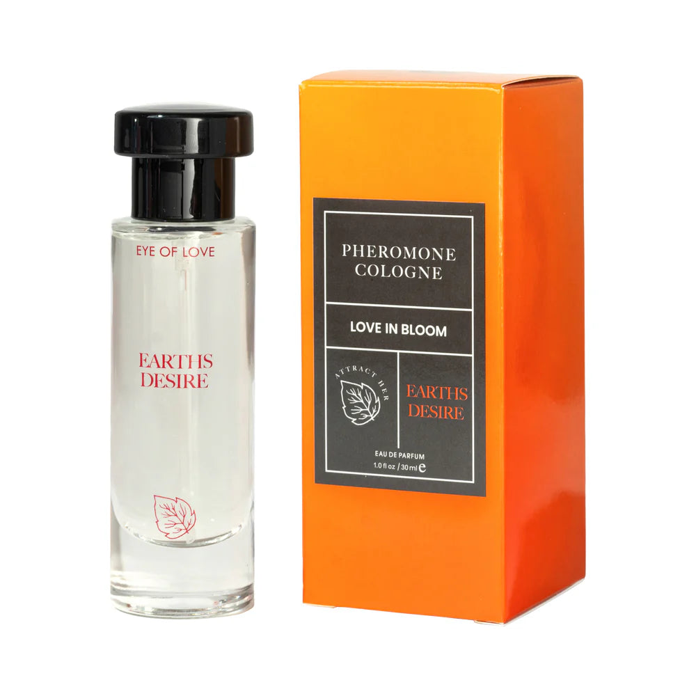 Bloom - Earths Desire & Blue Ember - Male Pheromone Colognes, Candles, Room Spray - Eye of Love