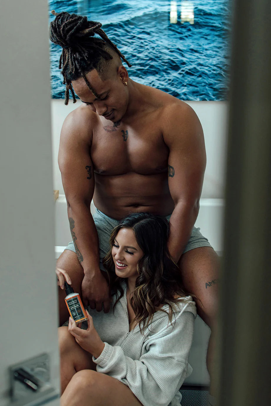 Bloom - Earths Desire & Blue Ember - Male Pheromone Colognes, Candles, Room Spray - Eye of Love
