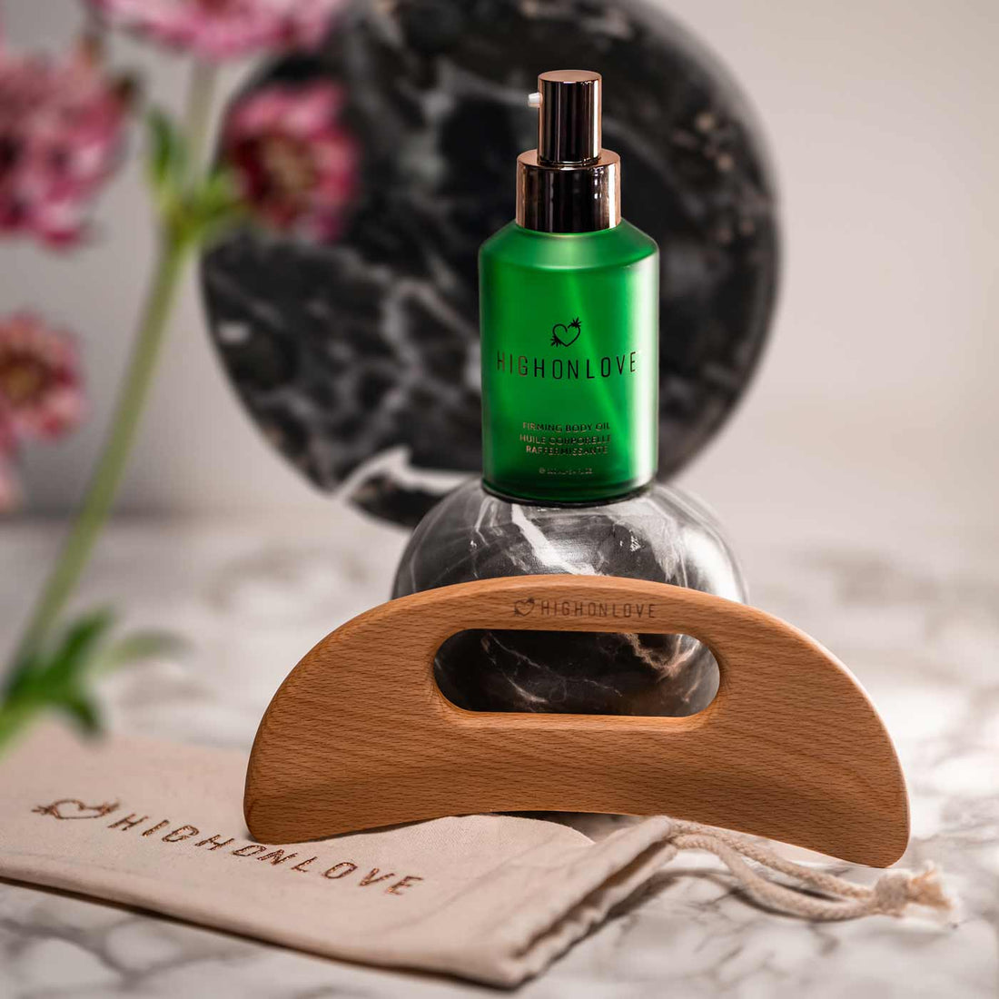 Firming Body Oil & Gua Sha Set – Luxury Firming Ritual for Radiant Skin - 100mL - NEW! www.VALGINA.com 