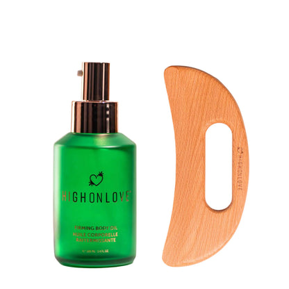 Firming Body Oil & Gua Sha Set ‚– Luxury Firming Ritual for Radiant Skin - 100mL - NEW! www.VALGINA.com 