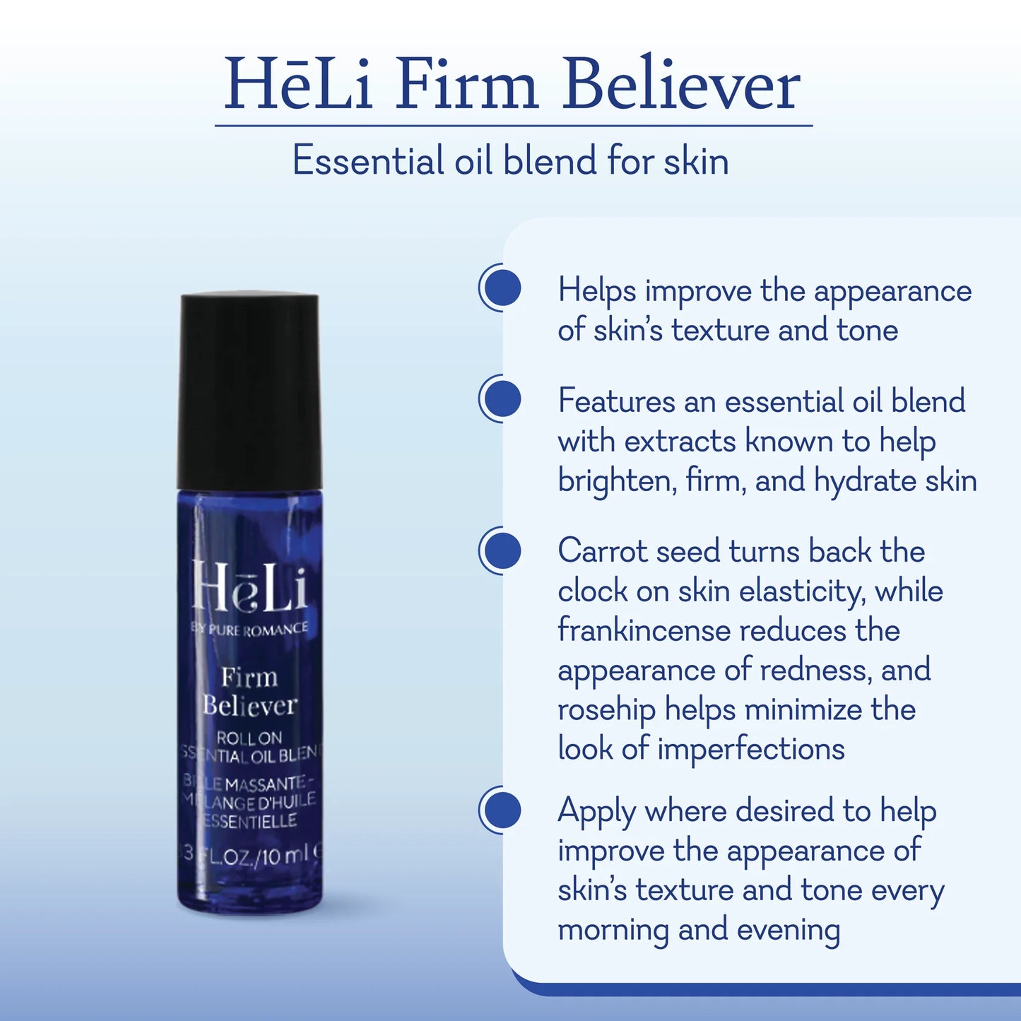 Hēli - Firm Believer Roll On - IN STOCK - 2 LEFT! - Pure Romance