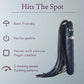 Hits The Spot Flogger Vibrator in stock Pure Romance 50 shades vegan leather spanking www.VALGINA.com 