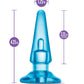 Hollow Plug - Blue - VALGINA.com