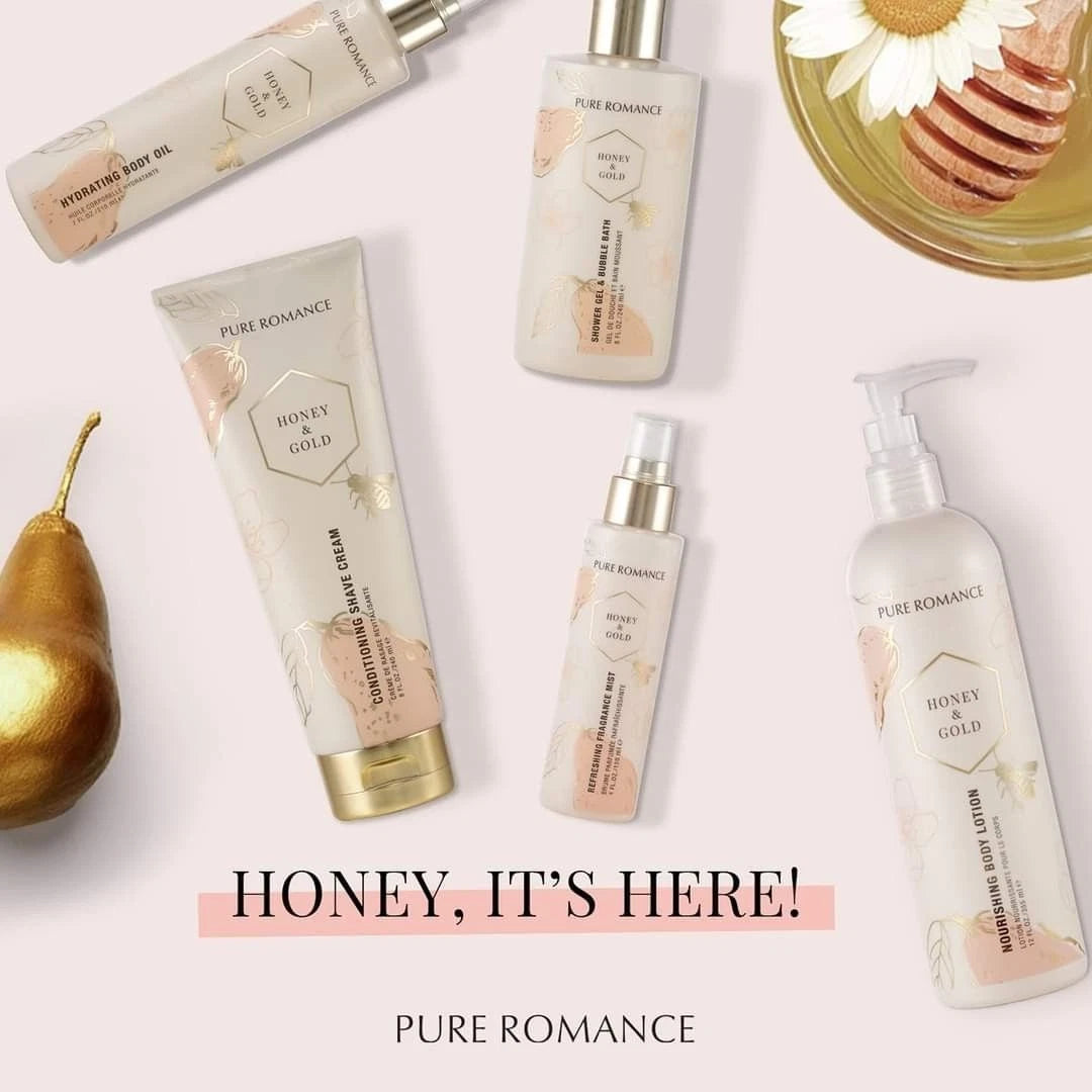 Honey & Gold - Refreshing Fragrance Mist - Pure Romance