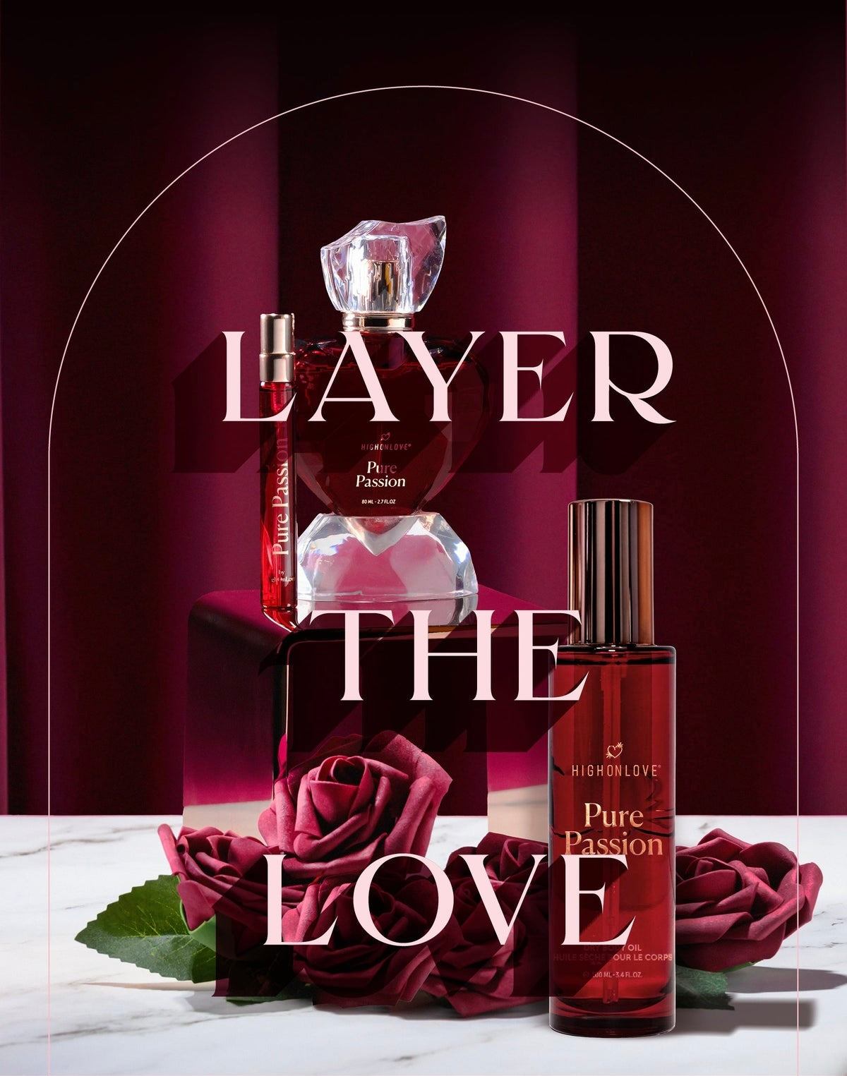 Dry Body Oil Perfume ‚– Nourishment & Radiance - Original or Pure Passion - VALGINA.com